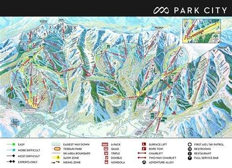 Printable Park City Trail Map